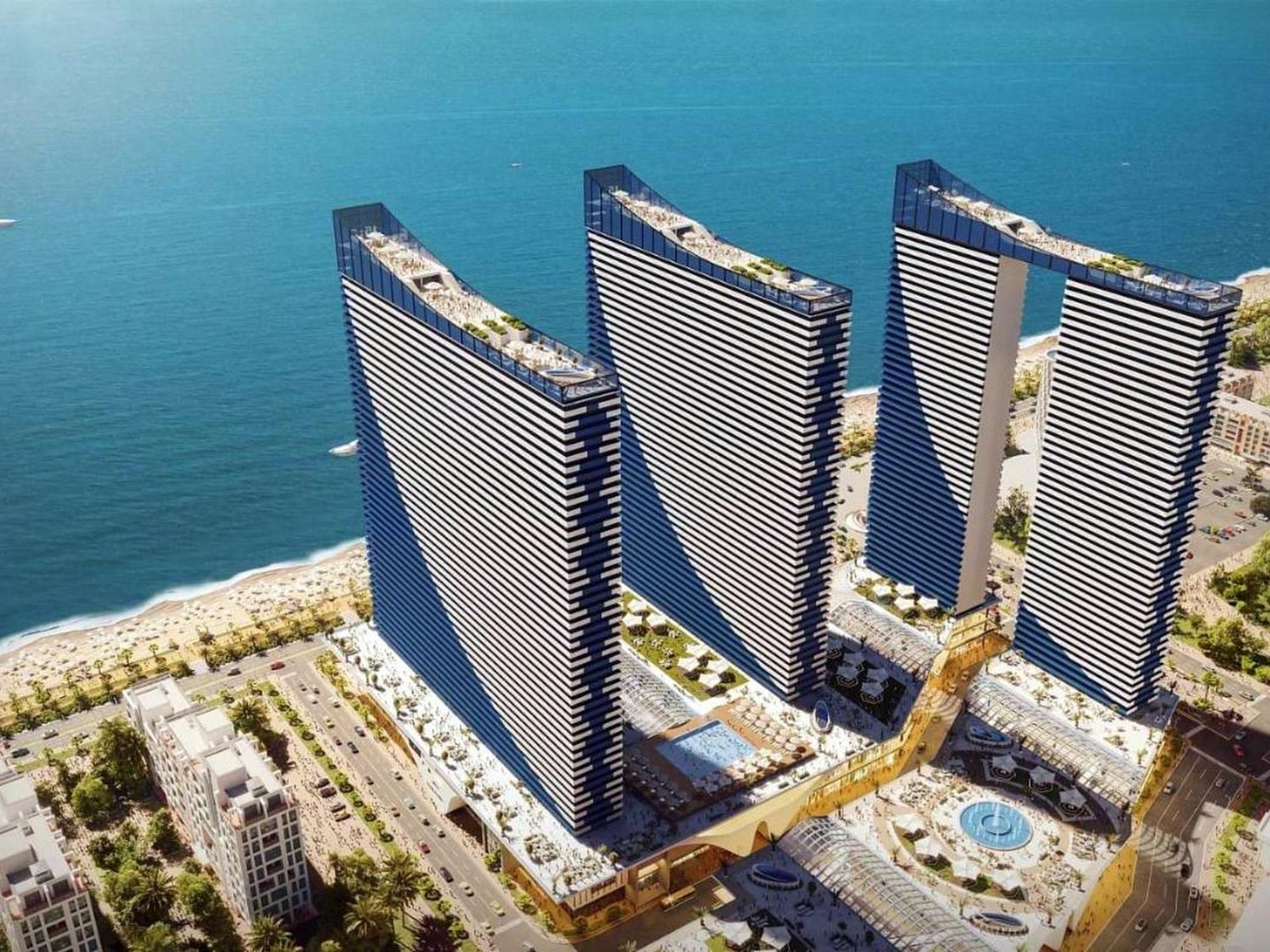 Delux Sea View Aparthotel In Orbi City Batumi Exterior photo